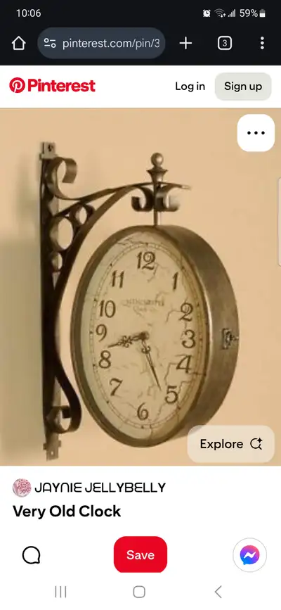 Manchester DUAL SIDED Train Station Wall Clock Double, View more