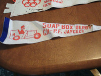 vintage Soap Box Derby pennant