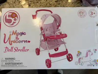 5 Below Magic Unicorn Doll Stroller, View more