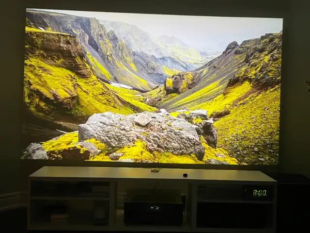 Abox LED Projector 1080p 100" screen tv in TVs in City of Toronto - Image 4