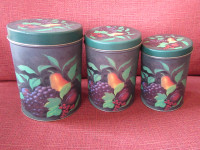 3 Nesting Canisters (Green colour)