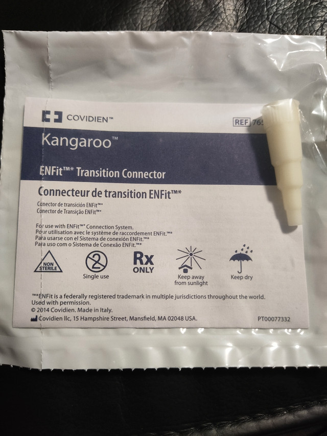 Kangaroo Joey Enfit Transition Connector in Health & Special Needs in Markham / York Region - Image 2