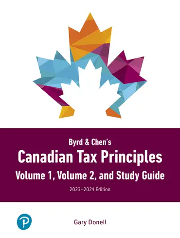 Byrd & Chen's Canadian Tax Principles 2023-2024 edition, View more