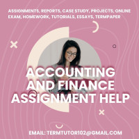 Expert Accounting Homework/Case-Study -Report Writing Help - A+