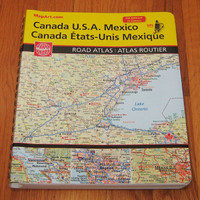 MapArt Road Atlas, Canada USA Mexico