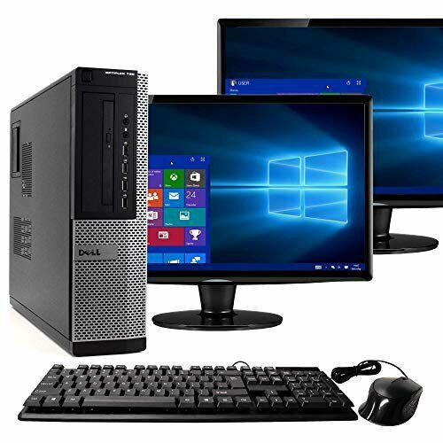 Dell optiplex 990. refurbished with 2 monitors. in Desktop Computers in North Bay