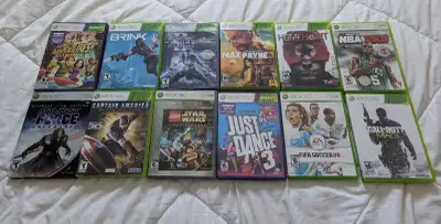 Xbox 360 games for sale (check desc), View more
