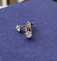 SELLING: Diamond Earrings (TCW .50)