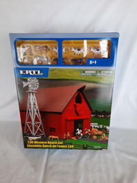 1/64 western ranch barn shed set