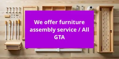 Furniture assembly service / all GTA , View more