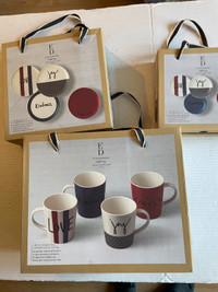 Ellen Degeneres plate and mug sets - 3 sets