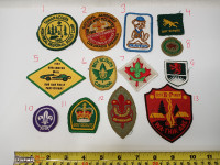 Vintage Boy Scouts Beavers Patches and Crests