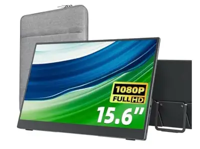 Cocopar Portable Monitor 15.6 Inch 1080P FHD, View more