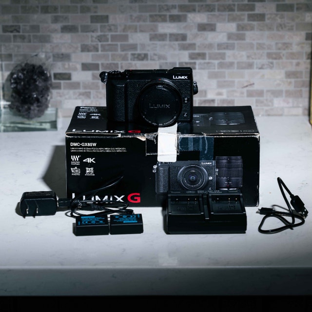 Lumix GX85 Micro Four Thirds Camera with 20mm f1.7 mk 2 Lens Cameras