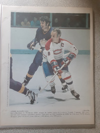 PHOTOS HOCKEY VINTAGES CANADIENS MONTREAL DDH 1973-74