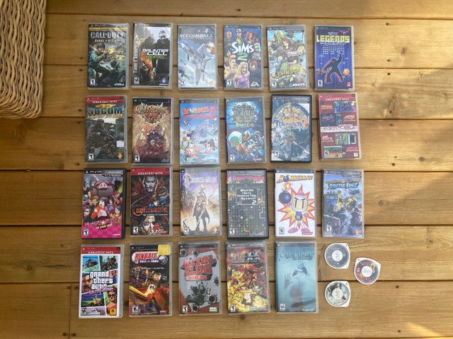 Sony PSP games for sale - PlayStation Portable - in Sony PSP & Vita in Mississauga / Peel Region