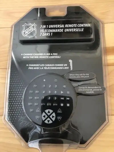 NHL 7 in 1 universal remote control , View more