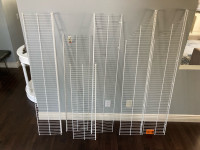 Closet and Pantry wire shelving ($10 for all)