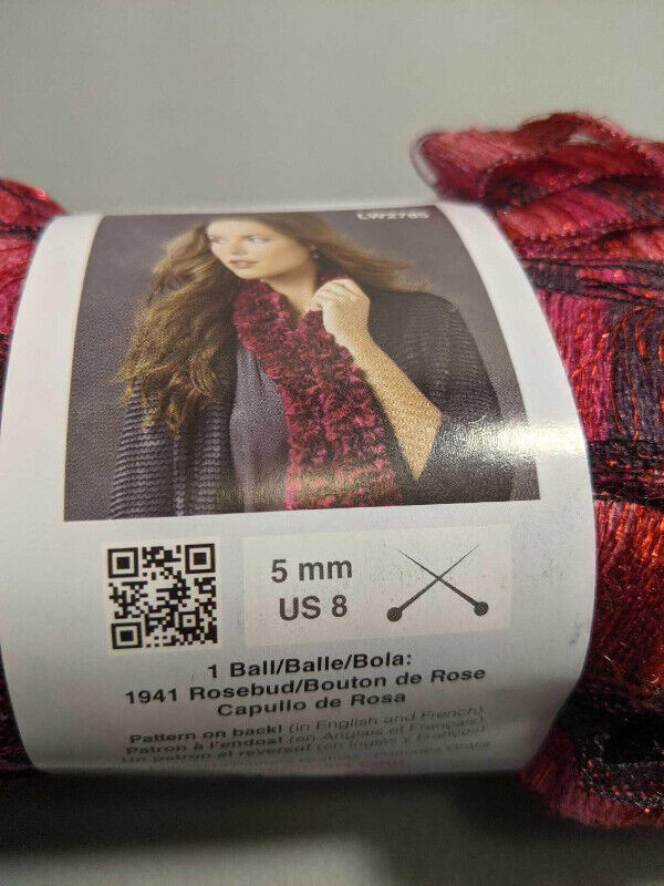 PINK RIBBON YARN (MULTIPLE AVAILABLE) in Hobbies & Crafts in Regina - Image 3