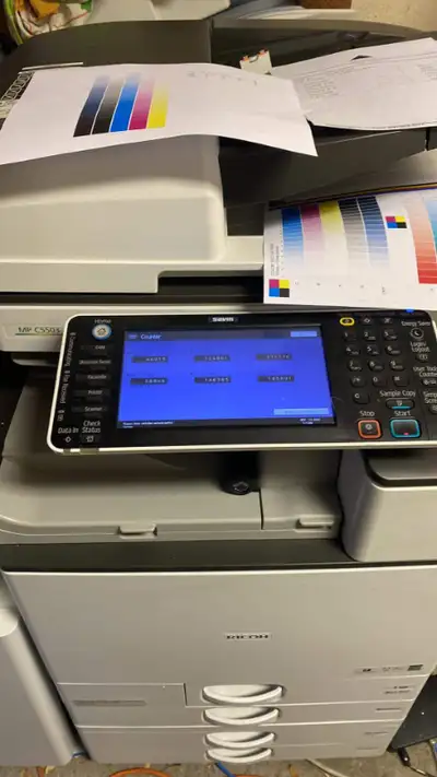 Ricoh MPC5503 Color Photocopier (5 Years Warranty), View more