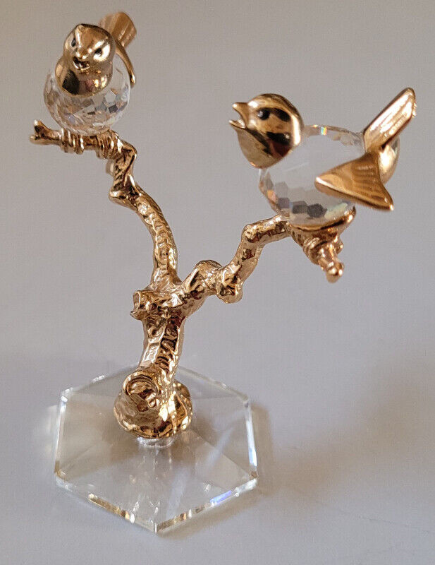 Vintage Rare Crystal Birds on  Brass Tree Branches in Arts & Collectibles in Oshawa / Durham Region - Image 4