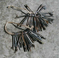 keys - antique skeleton keys for sale
