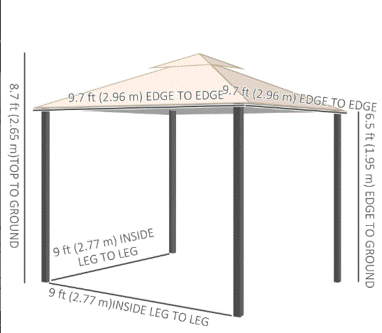 Outdoor Gazebo in Patio & Garden Furniture in Hamilton - Image 4
