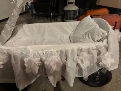 Wedding wagon for a flower girl, View more