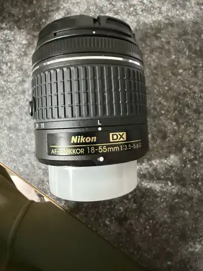 I am selling a used Nikon 18-55mm lens, perfect for photography enthusiasts. This versatile lens off...