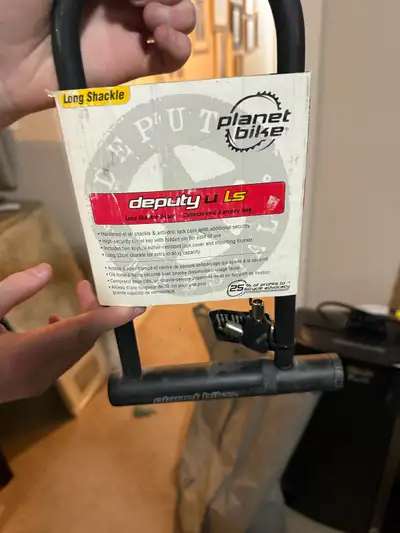 Bicycle U-lock NEW IN PACKAGE , View more
