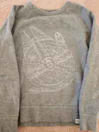 Boys star wars millennium falcon sweatshirt
