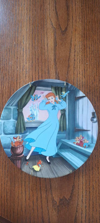 Disney's Cinderella collectible plaate original.