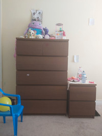 Chest of 6 Drawers  brown