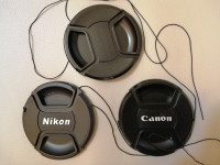 Camera Lens Cap Multiple Size - New