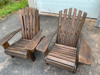 Homemade Adirondack Chairs