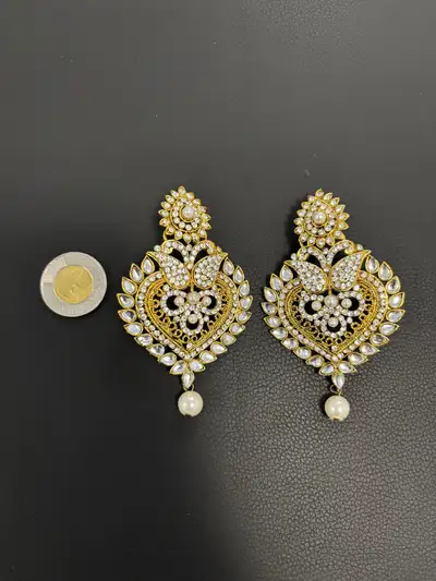 Indian jewellery earrings, View more