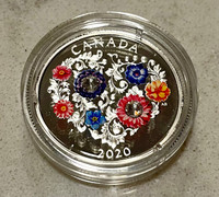 This 2020 $3 fine silver coin. Ode to love. 