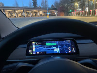 Dashboard with CarPlay for Tesla