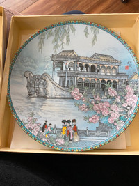THE MARBLE BOAT collector plate
