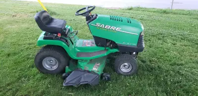 Sabre (John Deere) riding mower, View more