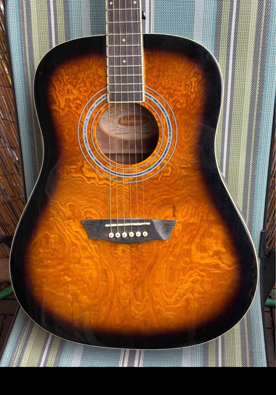 guitare acoustique Washburn | Guitars | City of Montréal | Free local ...