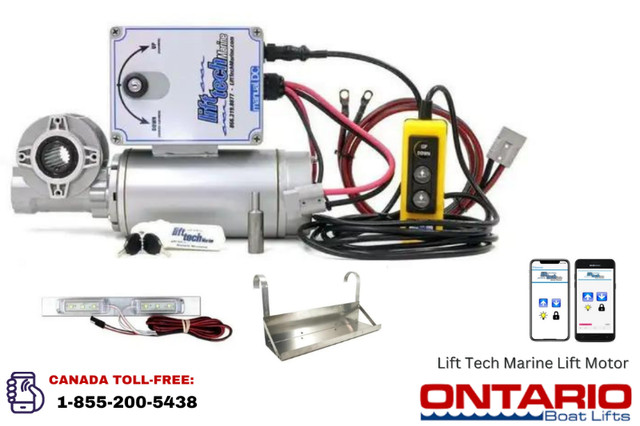 Elevate Your Lift Effortlessly with Electric Boat Lift Motors! in Other in Regina