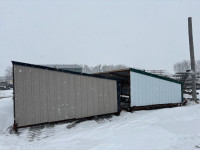 12’ x 24’ calf shelters 