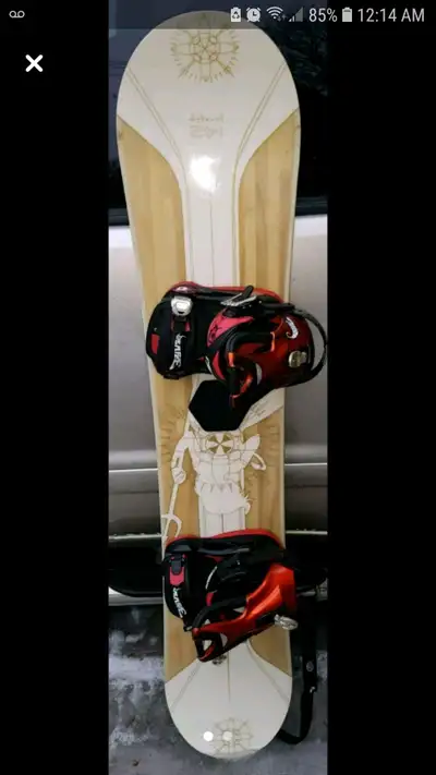 142 CM FIREFLY SNOWBOARD & DRAKE SIZE SMALL ( YOUTH XL ) BINDING, View more