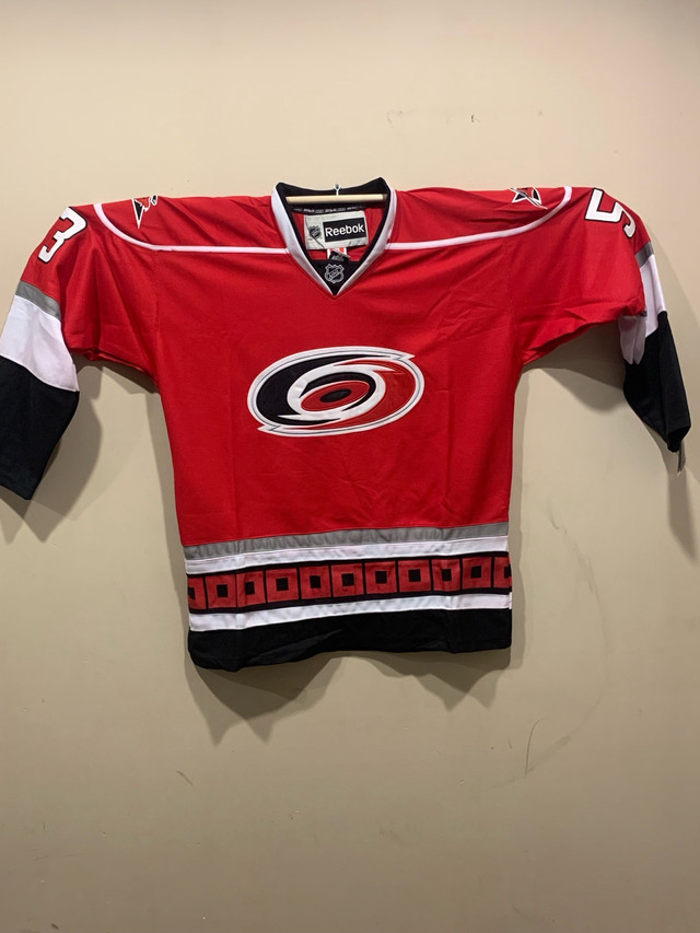 Authentic Jeff skinner jersey size 54 in Hockey in Guelph - Image 2
