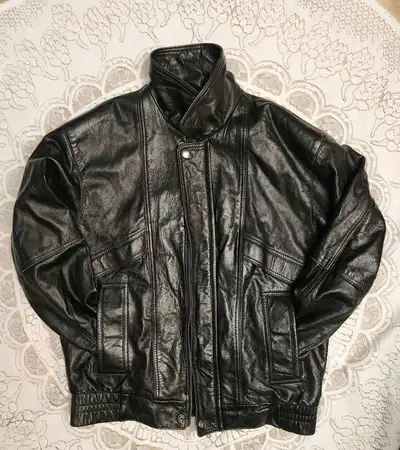 Mens Leather Jacket, size 38, View more