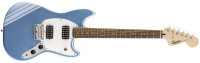 Fender Squier Guitar FSR Bullet Competition Mustang HH, Blue NEW