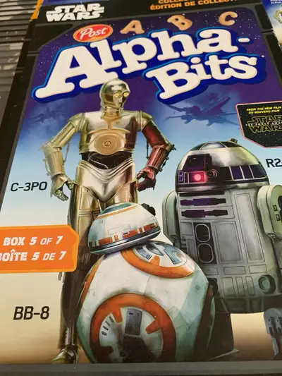 Collectable Post Star Wars Cereal boxes, View more