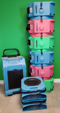 Rainbow Package 9 Dehumidifier & Air Movers