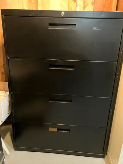 Filing cabinet, View more